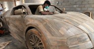 Wooden Bugatti Veyron Replica