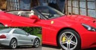 Ferrari California replica based on 2003 Mecedes Benz SL